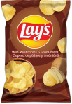 Pilz- und Sahnechips Lay's - Chipsuri Ciuperci Smantana 140g  Frito Lay