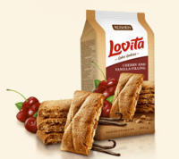 Ciastka Lovita Wiśnia Wanilia 168g Roshen