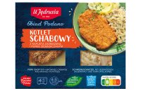 Kotlet Schabowy z Kapustą i Puree 400g U Jędrusia