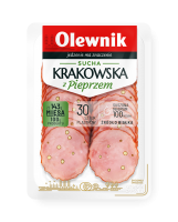 Kiełbasa Krakowska Sucha z Pieprzem 80g Olewnik