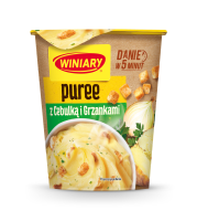 Danie w 5 Minut Puree Ziemniaczane ze Smażoną Cebulką i Grzankami 57g Winiary