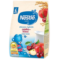 Kaszka Mleczno-Ryżowa Jabłko i Wiśnia (8mc) 230g Nestle