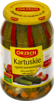 Ogórki Konserwowe Kartuski 900g Orzech