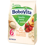 Kaszka Manna 3 Owoce (6mc) 180g Bobovita