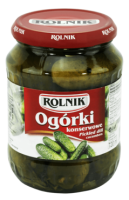 Ogórki Konserwowe 720ml Rolnik