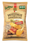 Chipsy Wiejskie Ziemniaczki Zapiekanka z Szynką 130g Lorenz
