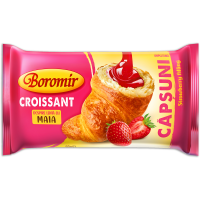 Rogalik z Nadzieniem Truskawkowym - Croissant Gem Capsuni 60g Boromir