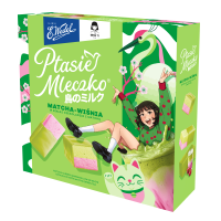Ptasie Mleczko Matcha Wiśnia 340g Wedel