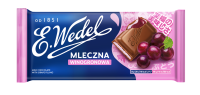 Czekolada Mleczna Winogronowa 100g Wedel
