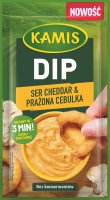 Dip Cheddar Prażona Cebulka 20g Kamis