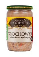 Zupa Grochowa z Boczkiem 660g Kuchnia Staropolska