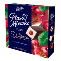Ptasie Mleczko Waniliowe z Galaretką Wiśniową 340g Wedel DARMOWA DOSTAWA