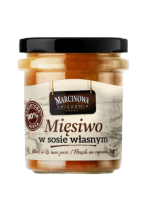 Mięsiwo w Sosie Własnym 280g Marcinowa Spiżarnia