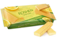 Wafelki z Nadzieniem Cytrynowym Lemon Cream 216g Roshen