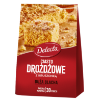 Ciasto Duża Blacha Drożdżowe 600g Delecta