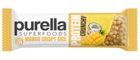 Baton Proteinowy Purella Chrupiący Ryż z Mango 45g Foodwell