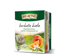 Herbata Big Active Biała Brzoskwinia Pomarańcza Herbapol