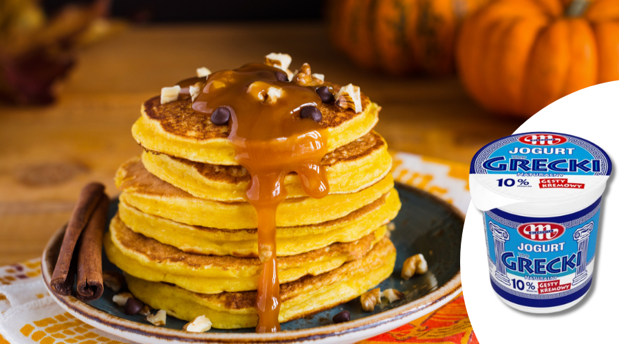 Kürbispuffer mit hausgemachtem Karamell